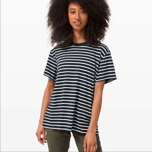 Lululemon All Yours Boyfriend Tee - Size 2